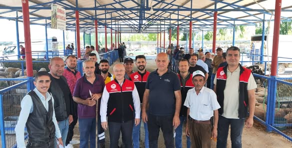 Sındırgı Kurban Pazarında Denetimler Sürüyor