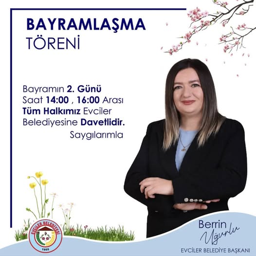Evciler Belediyesi Bayramlaşma Etkinliği Düzenliyor