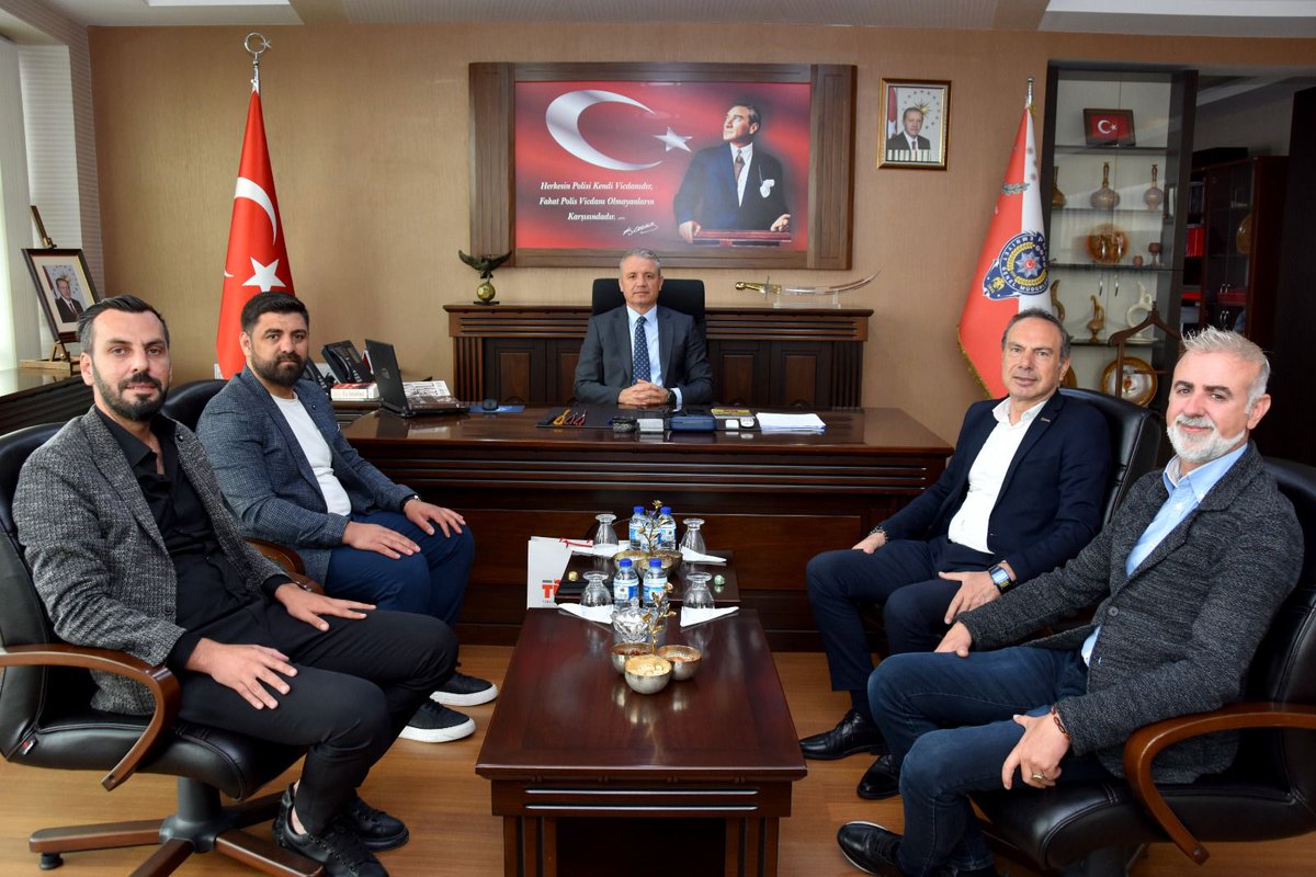 TÜRSAB Kapadokya Temsilcisi, Nevşehir Emniyet ve Jandarma Komutanlarını Ziyaret Etti