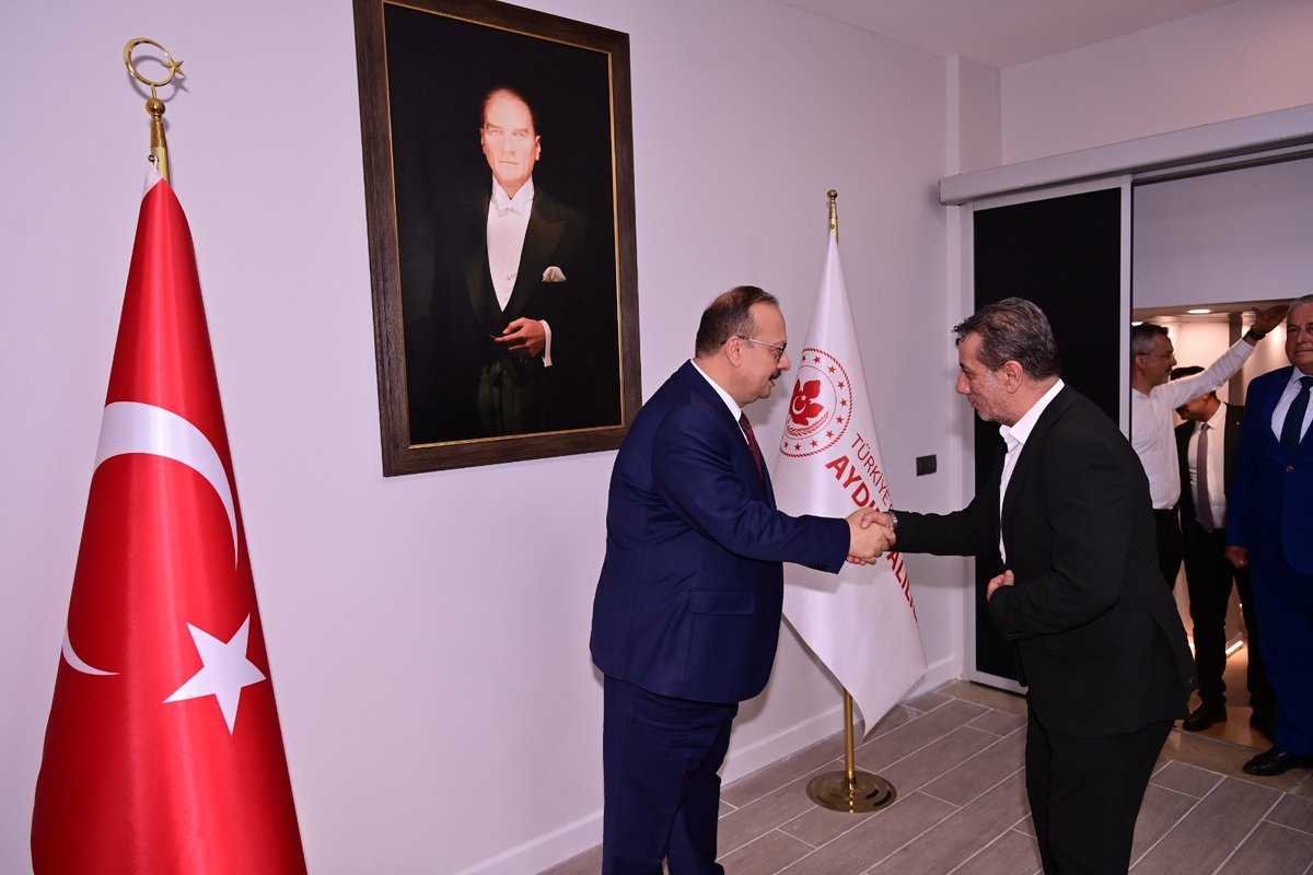 Aydın Valiliği'nde Kurban Bayramı Bayramlaşma Programı Düzenlendi
