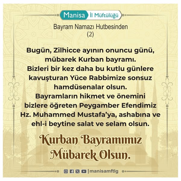 Manisa'da Kurban Bayramı Hazırlıkları Tamamlandı