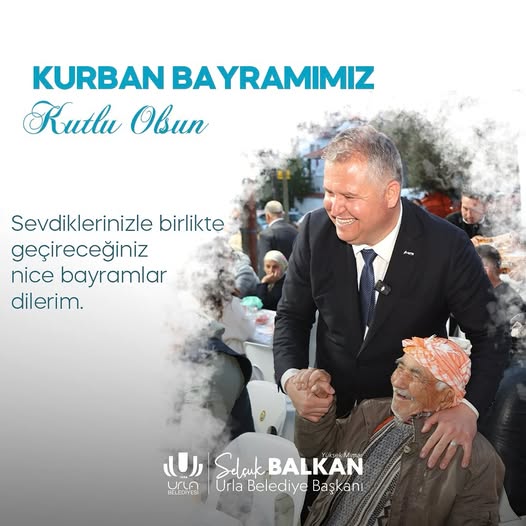 Urla Belediyesi'nden Kurban Bayramı Mesajı