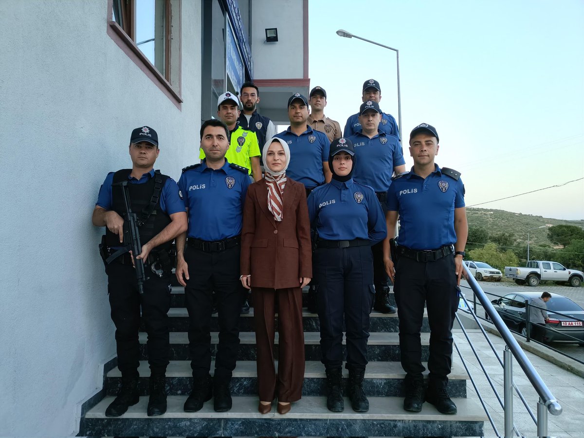 Marmara Kaymakamı Orhan, İlçe Emniyet Personelini Ziyaret Etti