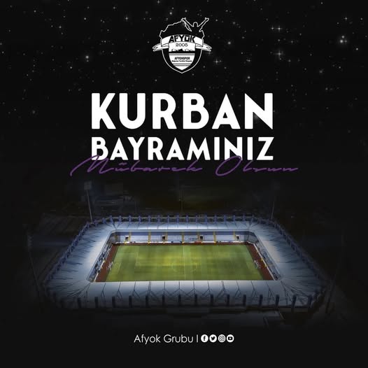 Afyon Taraftarlar Grubu'ndan Kurban Bayramı Mesajı