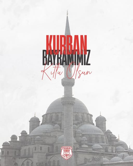 Pendikspor'dan Kurban Bayramı Mesajı