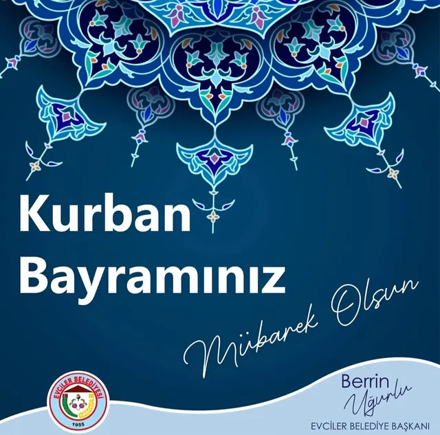 Evciler Belediye Başkanı Uğurlu'dan Kurban Bayramı Mesajı