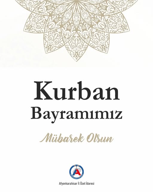 Afyonkarahisar'da Kurban Bayramı Kutlaması