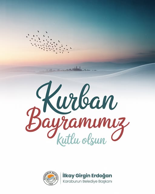 Karaburun Belediyesi'nden Kurban Bayramı Mesajı