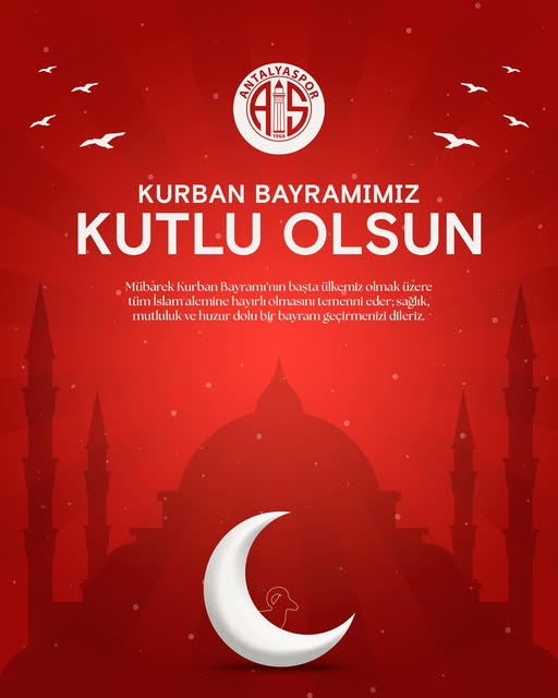 Bitexen Antalyaspor'dan Kurban Bayramı Mesajı