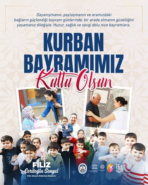 Selçuk Belediyesi Bayram Mesajı Yayınladı