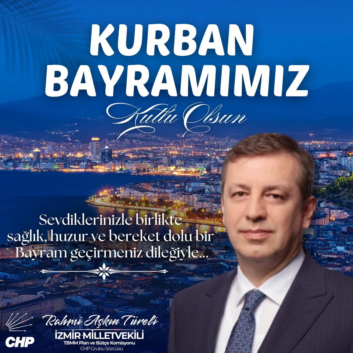 CHP İzmir Milletvekili Türeli'den Kurban Bayramı Mesajı