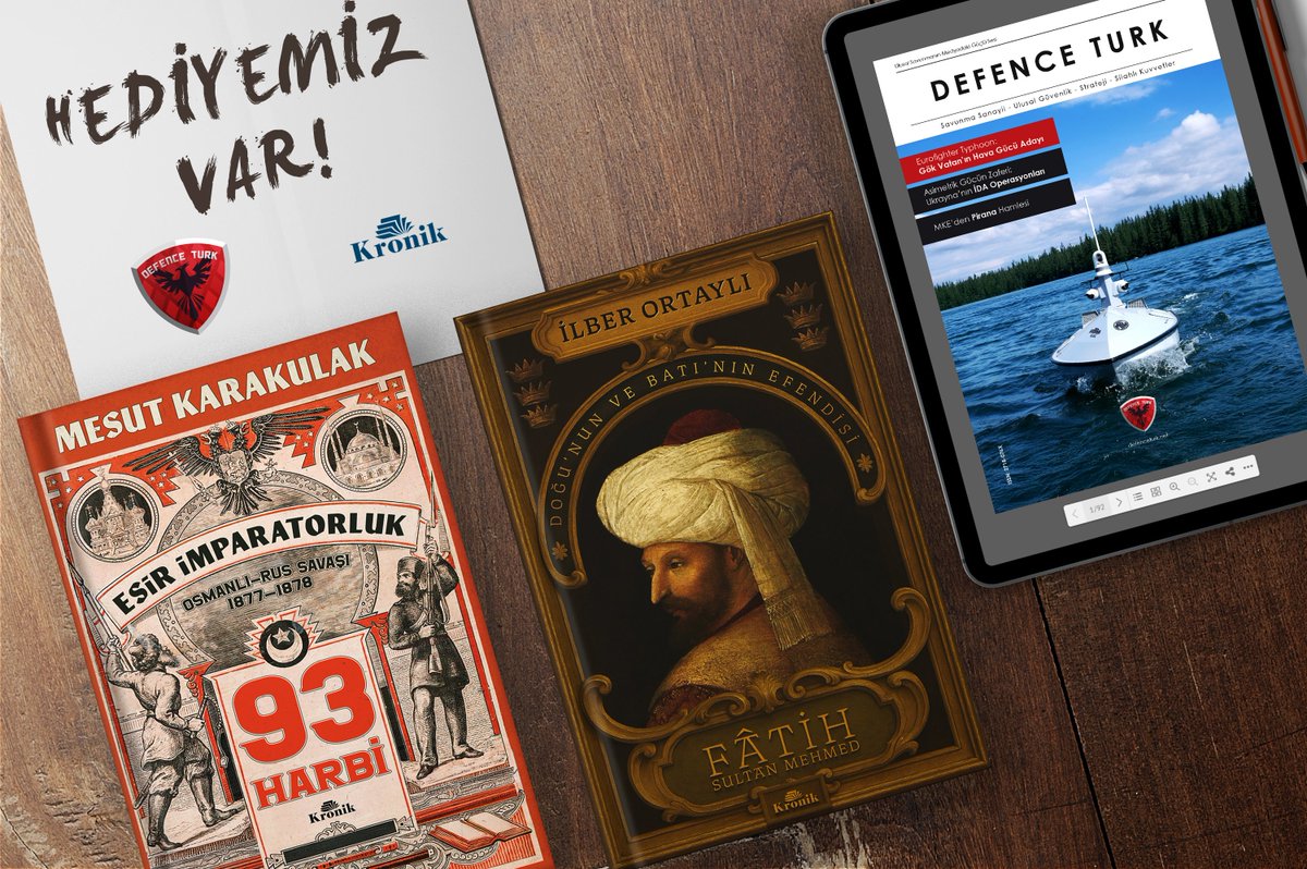 Defence Türk Dergi 26 Sayısı ile Kitap Seti Çekilişi Düzenleniyor