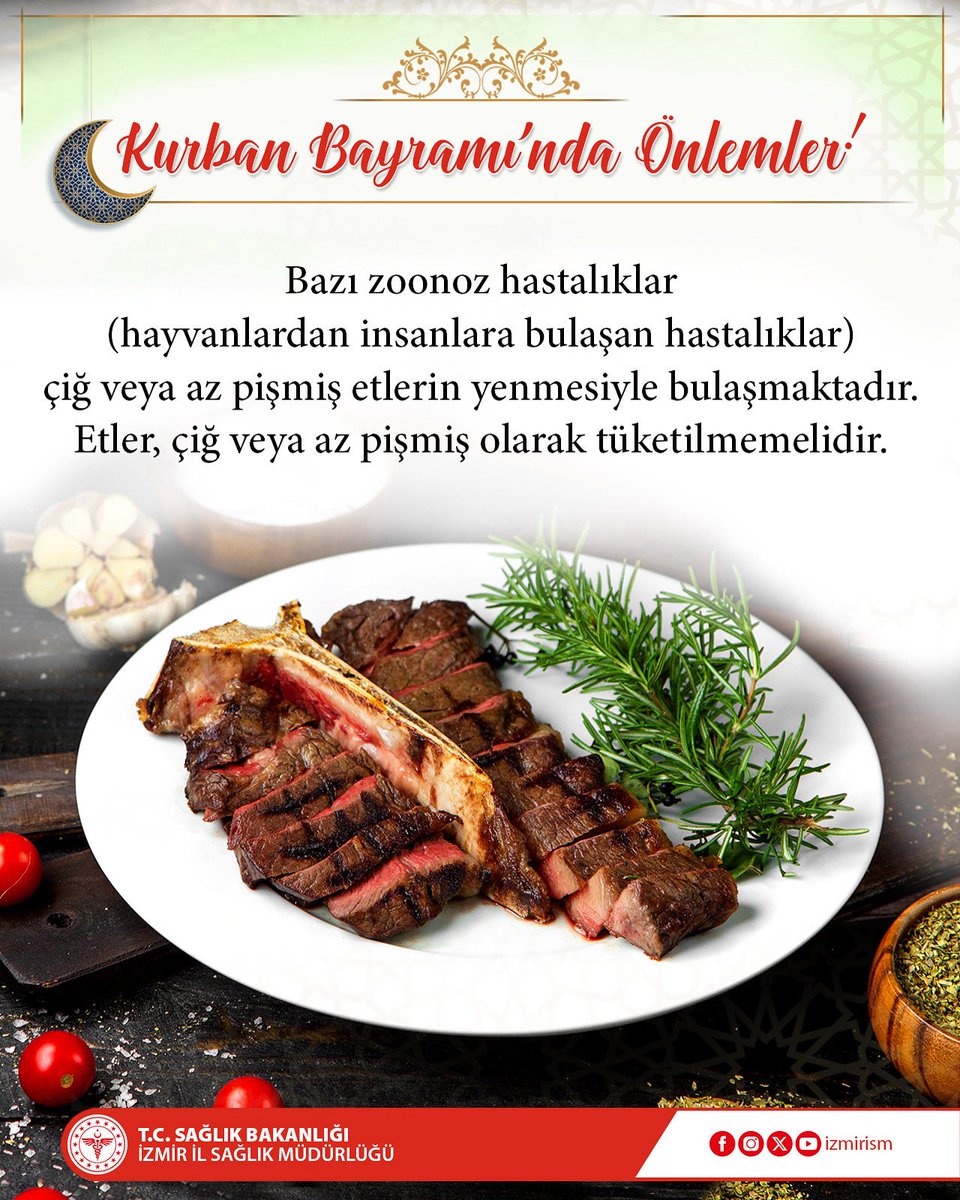 İzmir İl Sağlık Müdürlüğü Kurban Bayramı Önlemlerini Artırıyor