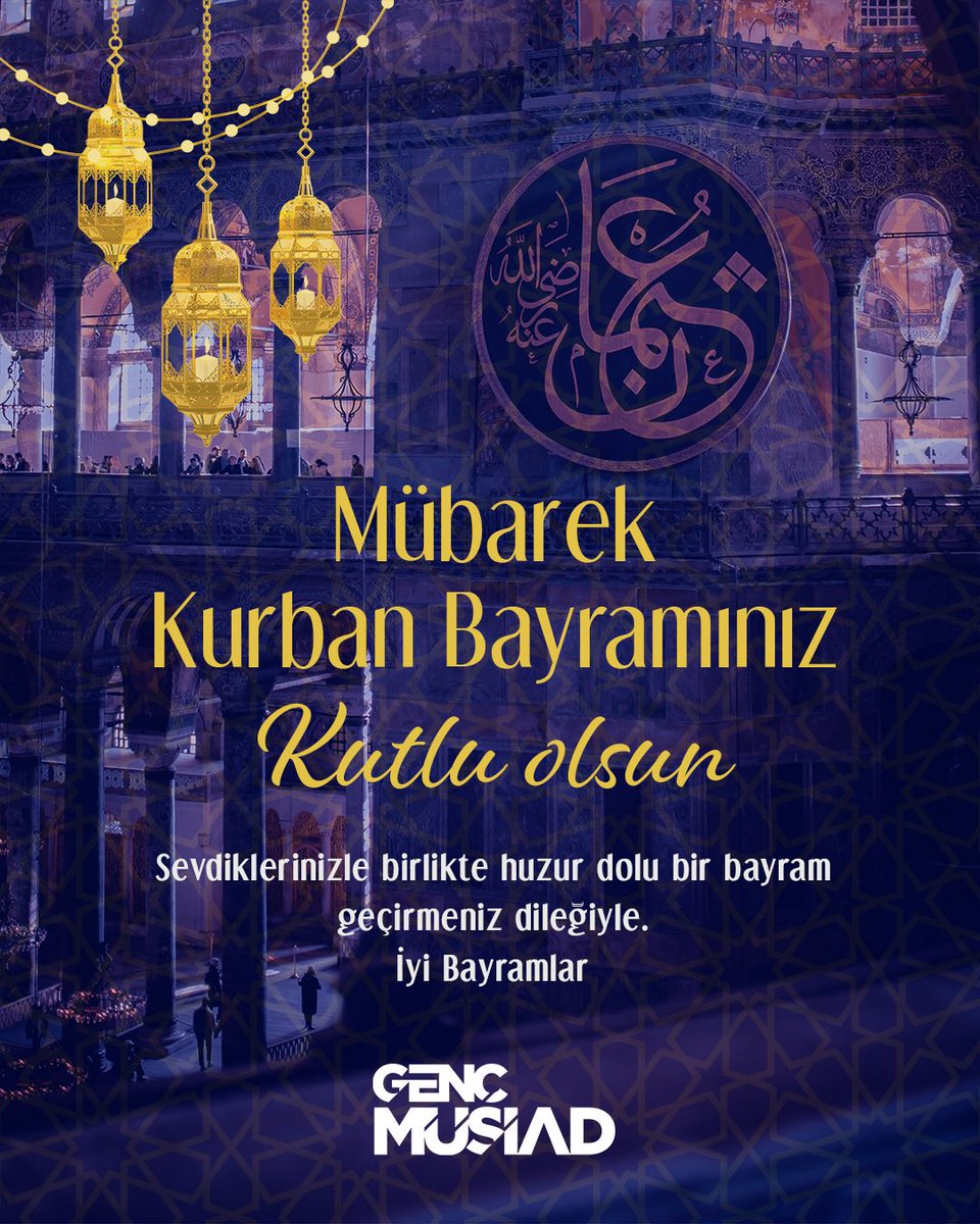Genç MÜSİAD'dan Kurban Bayramı Mesajı