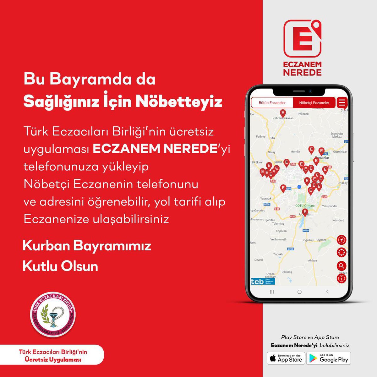 Kurban Bayramı'nda Eczaneler Nöbette