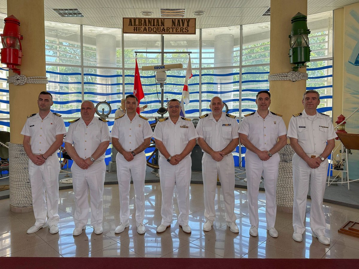 TCG Kemalreis Fırkateyni Arnavutluk'a Liman Ziyareti Gerçekleştirdi