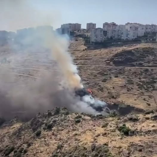 İzmir Çiğli'de Dağlık Alanda Küçük Yangın Kontrol Altına Alındı
