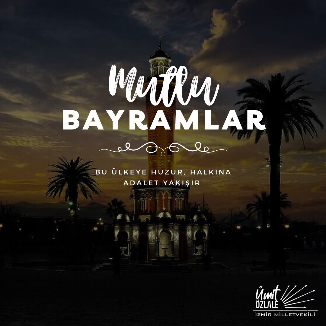İyi Parti İzmir Milletvekili Özlale'den Kurban Bayramı Mesajı