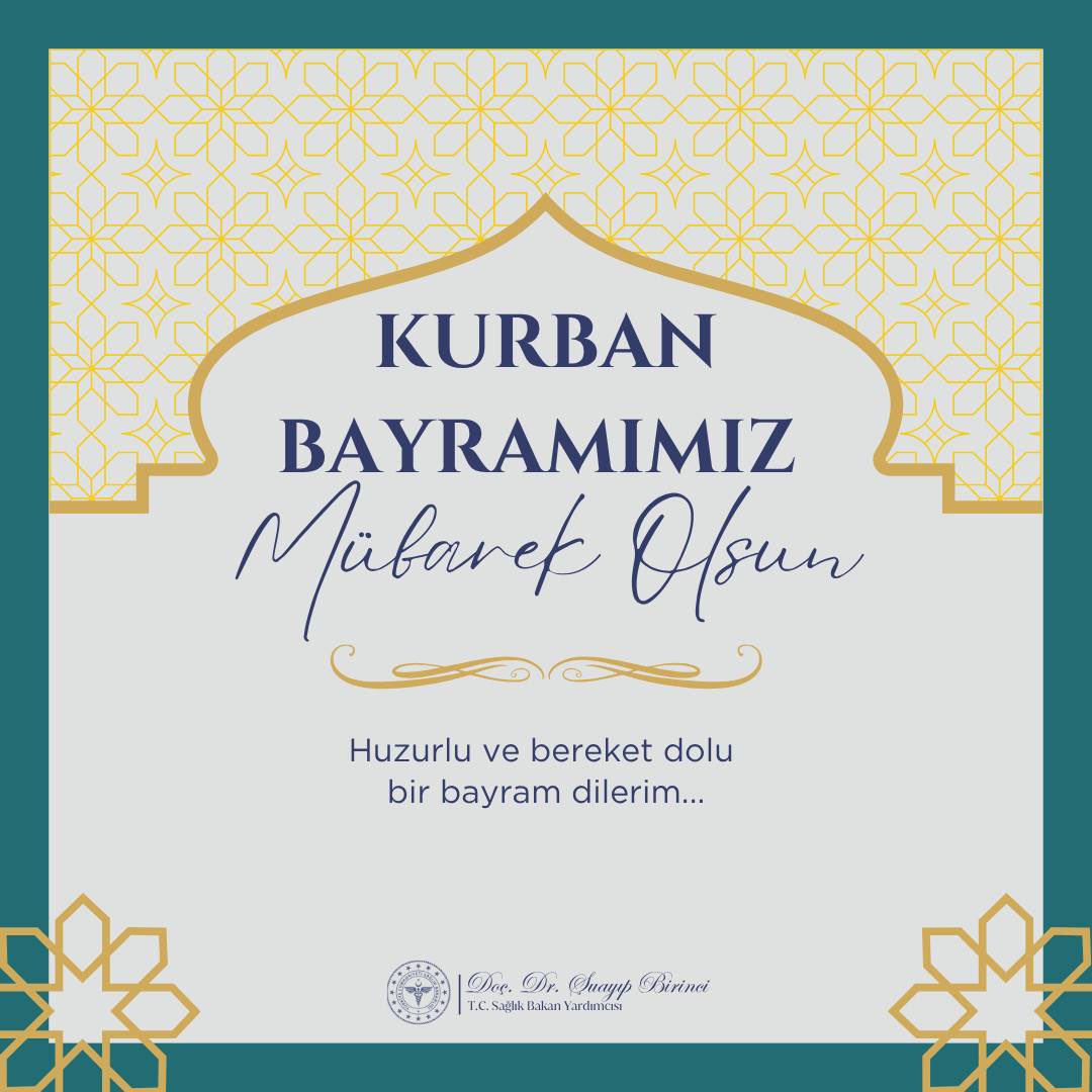 Doç. Dr. Birinci'den Kurban Bayramı Mesajı