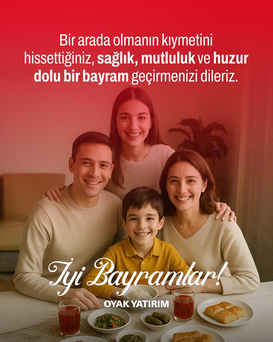 OYAK Yatırım'dan Kurban Bayramı Mesajı