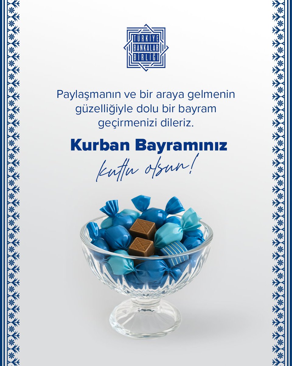 Türkiye Bankalar Birliği'nden Kurban Bayramı Mesajı