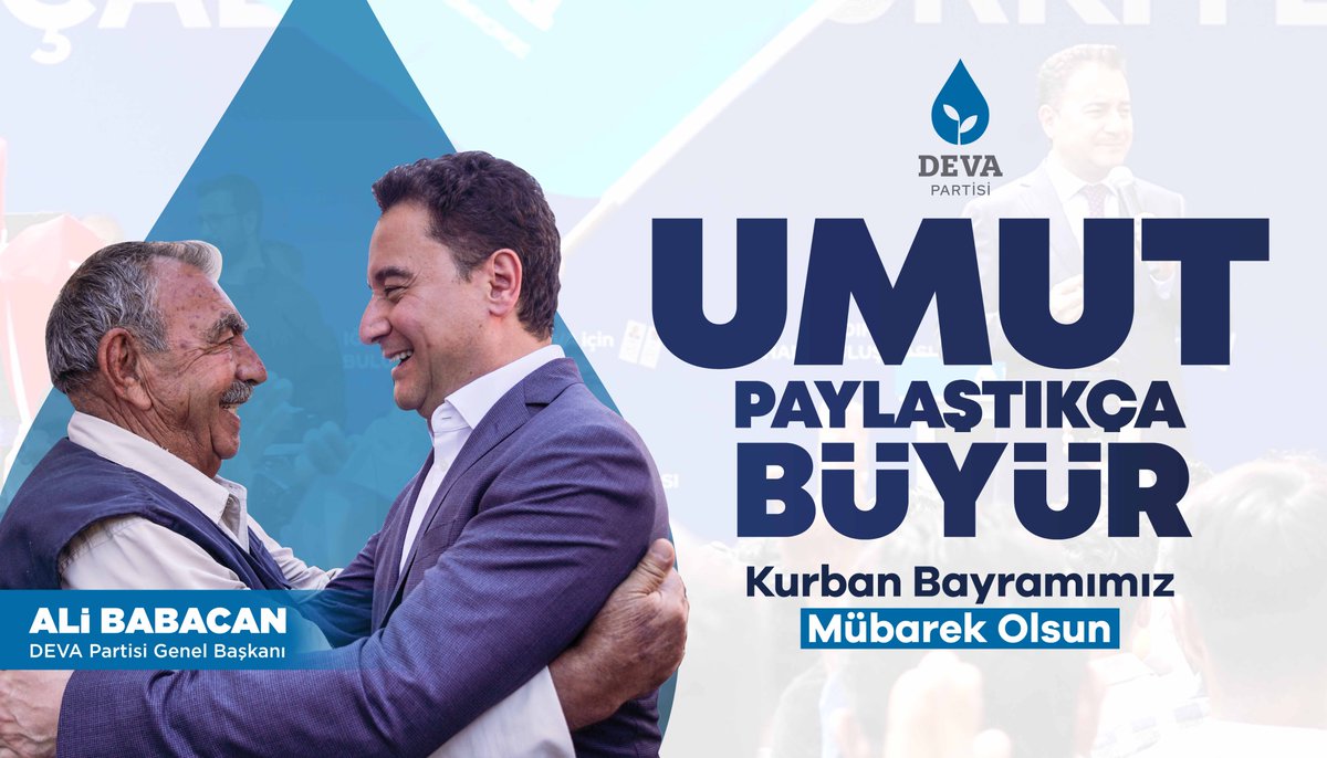Babacan'dan Bayram Mesajı: 