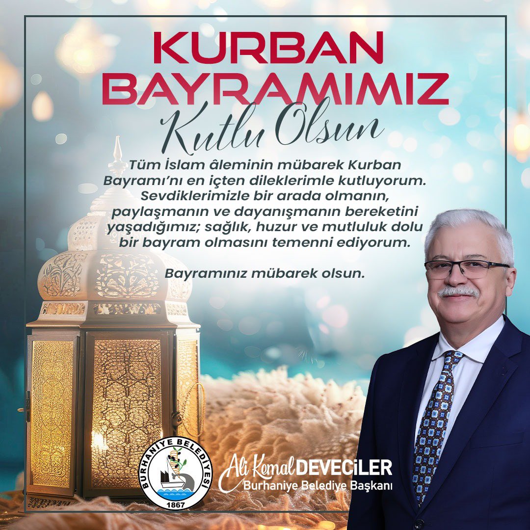 Burhaniye Belediye Başkanı Devacı'dan Kurban Bayramı Mesajı