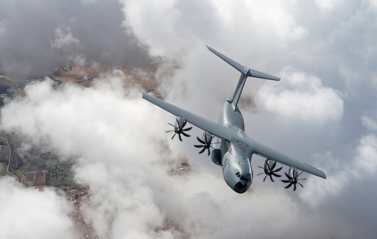 Alman A400M Nakliye Uçakları Yönlendirilmiş Kızılötesi Karşı Tedbir Sistemiyle Güçlendiriliyor