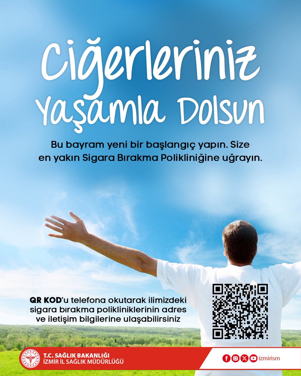 İzmir İl Sağlık Müdürlüğü Sigara Bırakma Çağrısı Yaptı