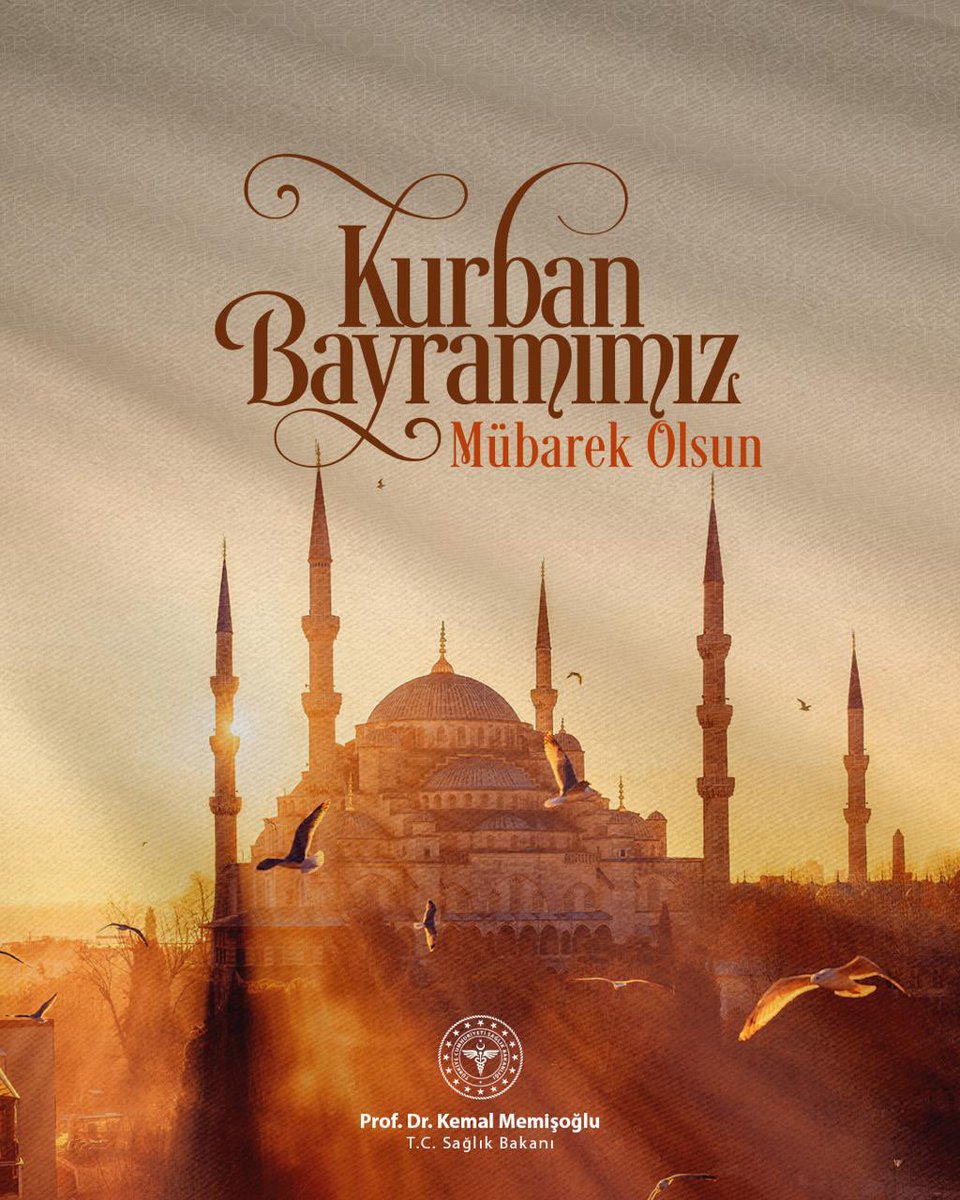 Sağlık Bakanı Memişoğlu'ndan Kurban Bayramı Mesajı