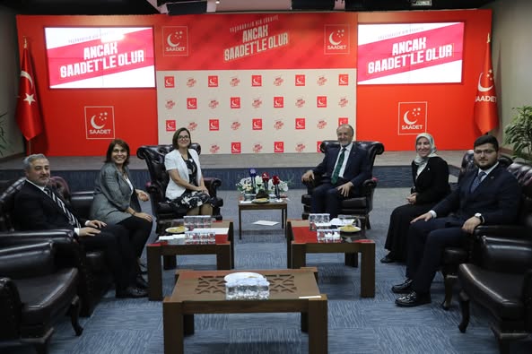 Saadet Partisi'ni Bayram Ziyaretleri Yoğun Geçti