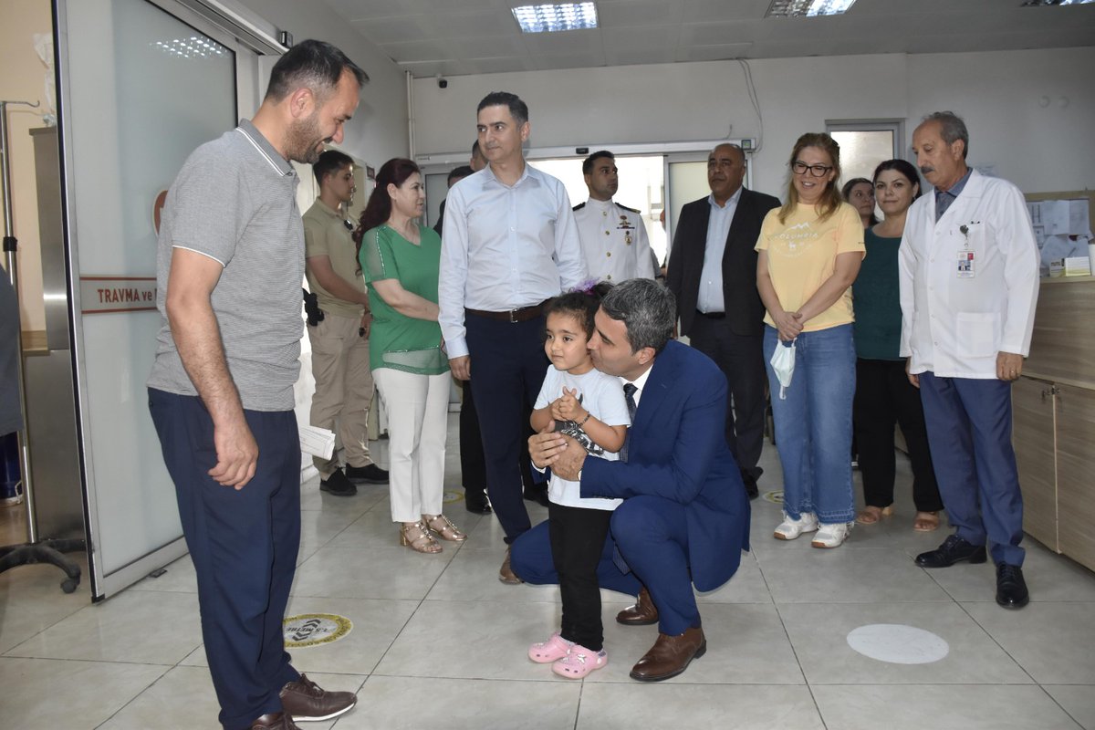 Didim Kaymakamı Kuruca, Kurban Bayramı'nda Hastane Ziyareti Gerçekleştirdi