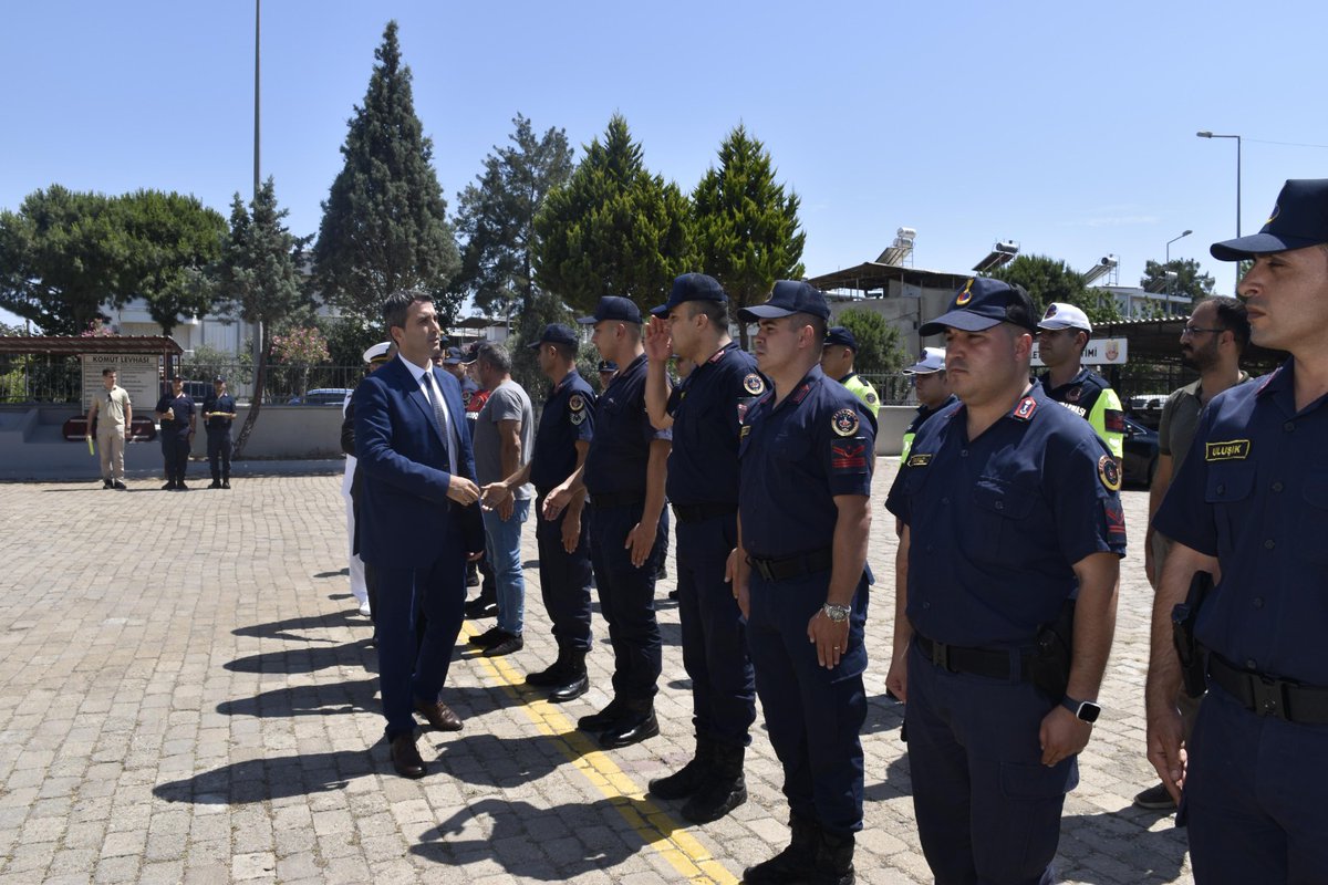 Didim Kaymakamı, İlçe Jandarma Komutanlığını Ziyaret Etti