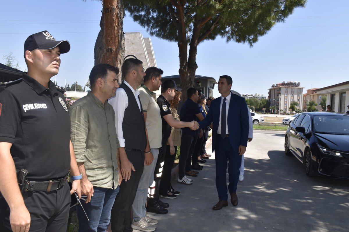 Didim Kaymakamı, İlçe Emniyet Müdürlüğünü Ziyaret Etti
