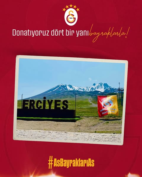 Galatasaray Spor Kulübü Taraftarları Coşkulu Bir Kampanya Başlattı