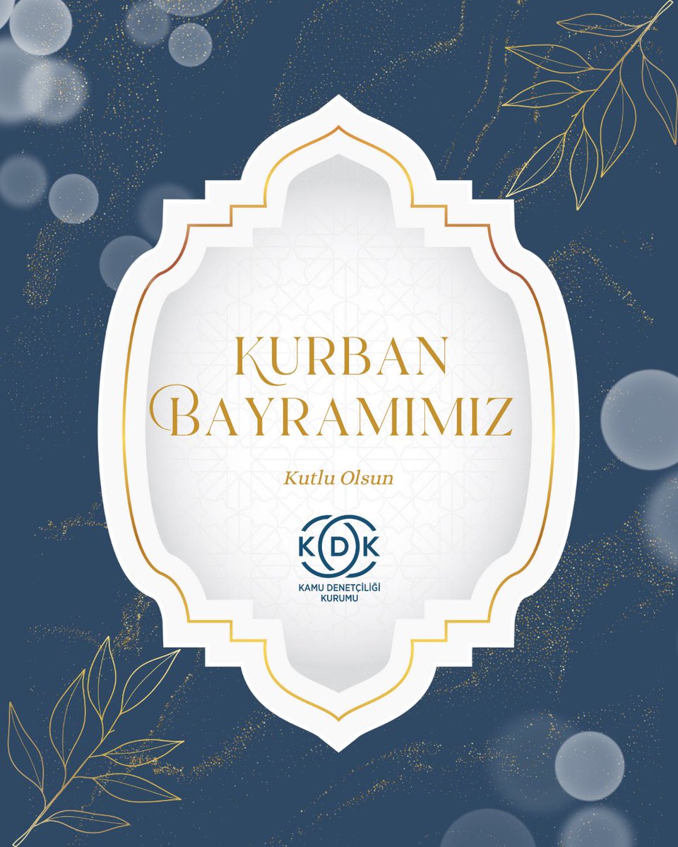 KDK'dan Kurban Bayramı Mesajı