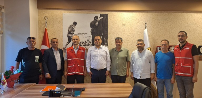  KIZILAY İL BAŞKANI YAKIN’DAN AGC’YE ZİYARET 