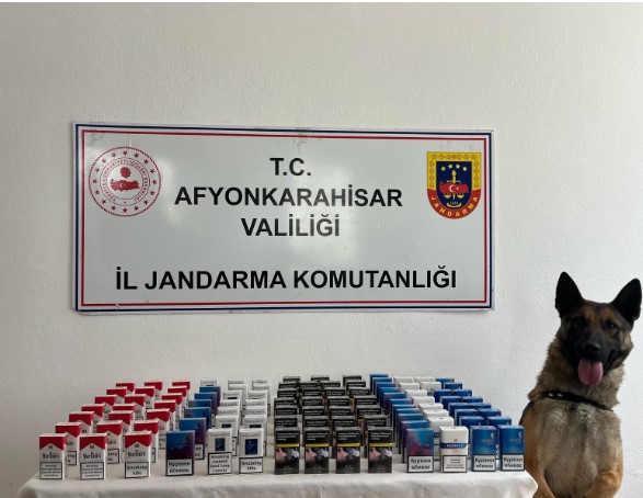 Afyonkarahisar’da Kaçak Sigara Operasyonu: 105 Paket Kaçak Sigara Ele Geçirildi