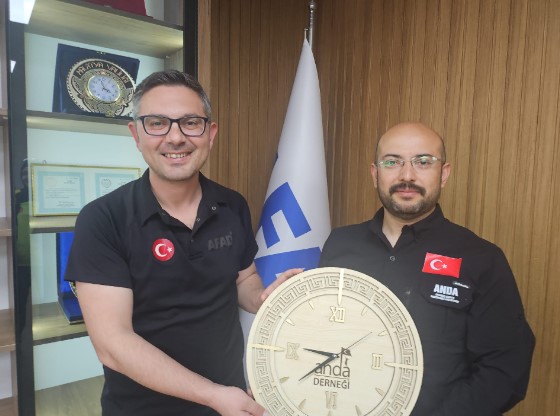 Afyonkarahisar AFAD’a Anda Arama Kurtarma Ekibinden Yeni Atanan İl Müdürüne Hayırlı olsun Ziyareti