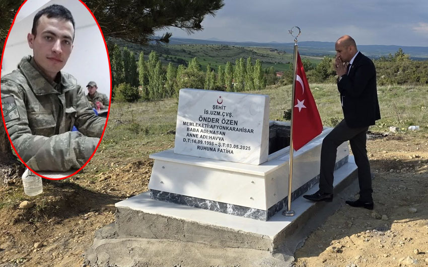 Şehit Önder Özen’in Şehit mezarı tamamlandı