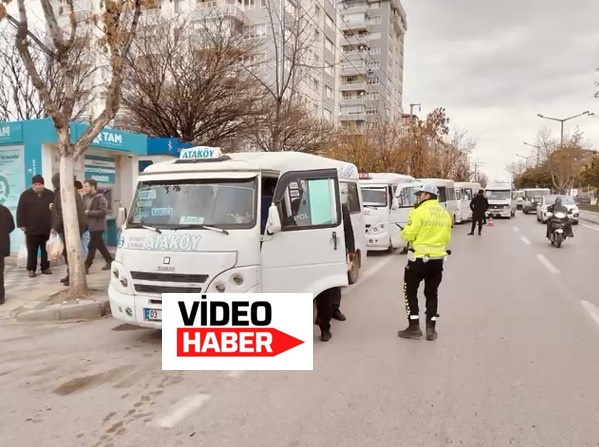 Afyonkarahisar’da Ticari Minibüslere Sıkı Denetim: 8,6 Milyon TL Ceza Kesildi