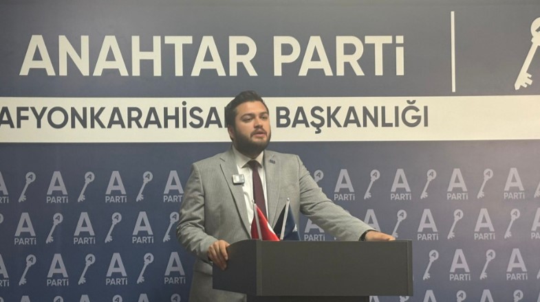 ANAHTAR PARTİ AFYONKARAHİSAR İL BAŞKANLIĞI  BASIN TOPLANTISI DÜZENLEDİ