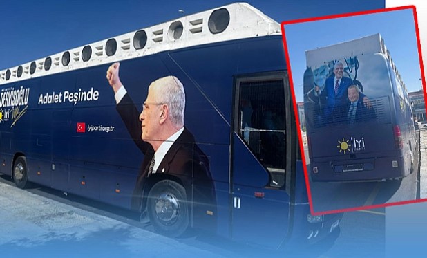 İYİ Parti Afyonkarahisar İl Teşkilatına Seçim Otobüsü Hibe edildi.