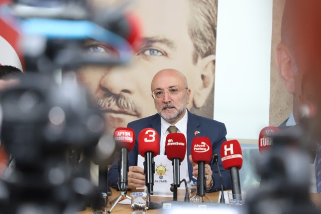 AKPARTİ İL BAŞKANI AV. TURGAY ŞAHİN’ BASIN TOPLANTISI DÜZENLEDİ