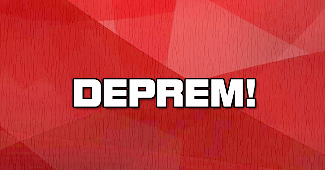 Akdeniz'de 5  büyüklüğünde deprem meydana geldi