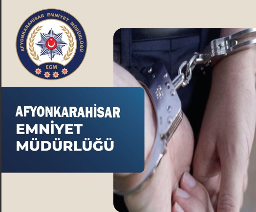Dolandırıcılıktan Aranan Şahıs Afyonkarahisar’da Yakalandı