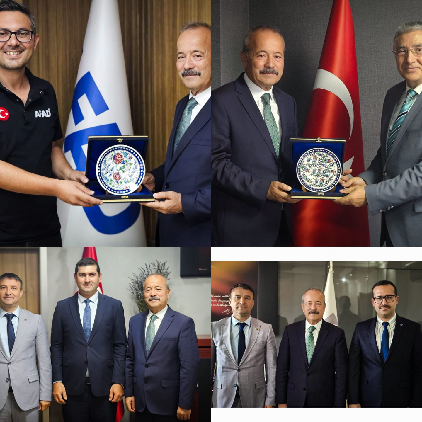Taytak ve Kahveci’den Kurum Müdürlerine Hayırlı Olsun Ziyareti