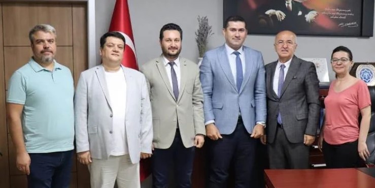 SMMMO Başkanı Erdal Sayar’dan SSK İl Müdürü Süleyman Çelikbaş’a Ziyaret