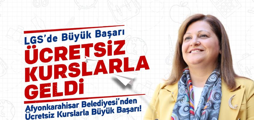 LGS HAZIRLIK KURSLARINDA BÜYÜK BAŞARI	