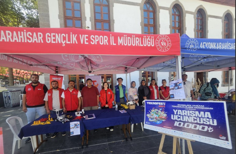 Afyonkarahisar Gençlik Merkezleri Meydanlarda Gençlerle Buluşuyor